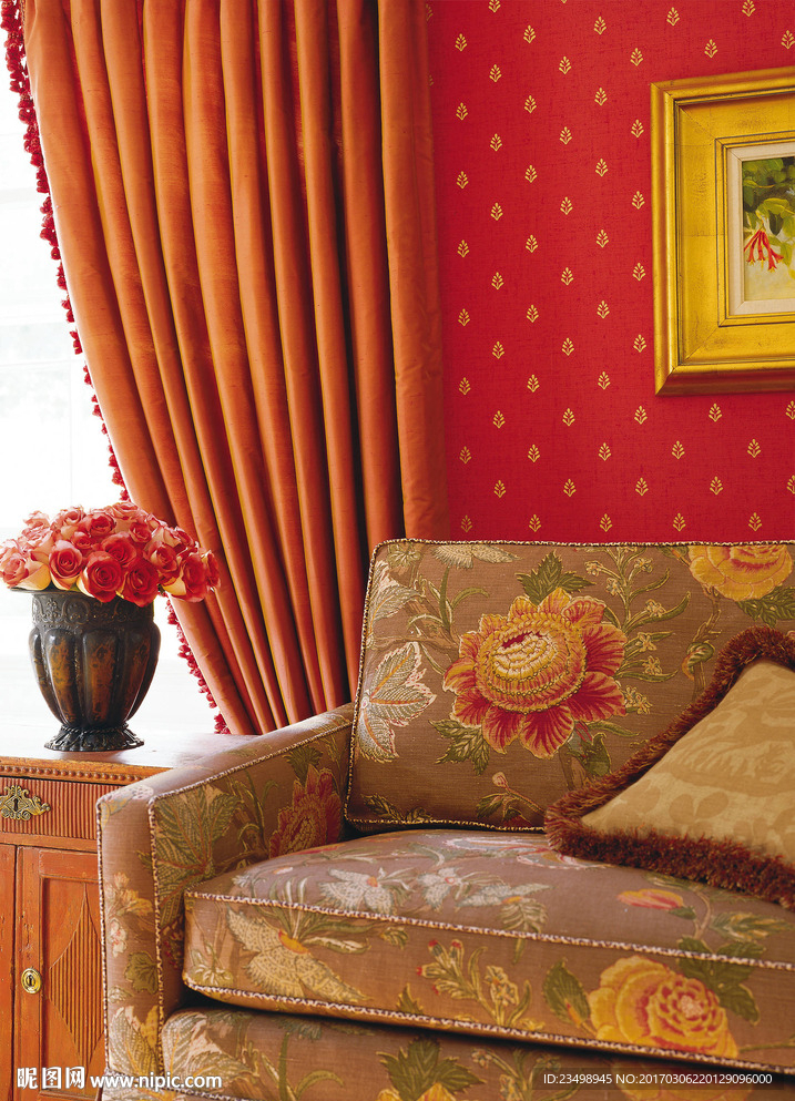 墙纸效果图psd分层