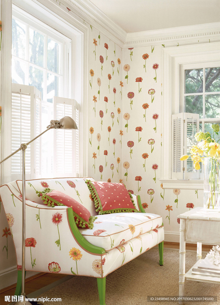 墙纸效果图psd分层