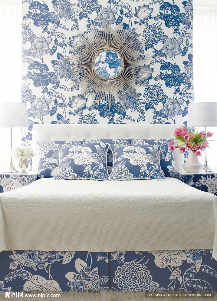 墙纸效果图psd分层