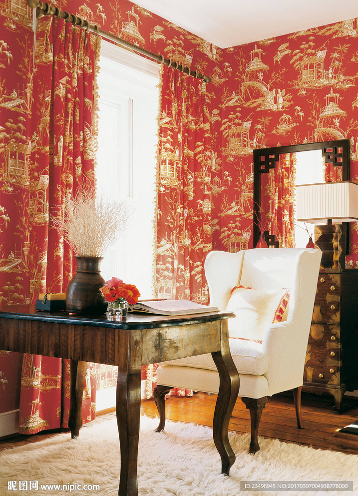 墙纸效果图psd分层