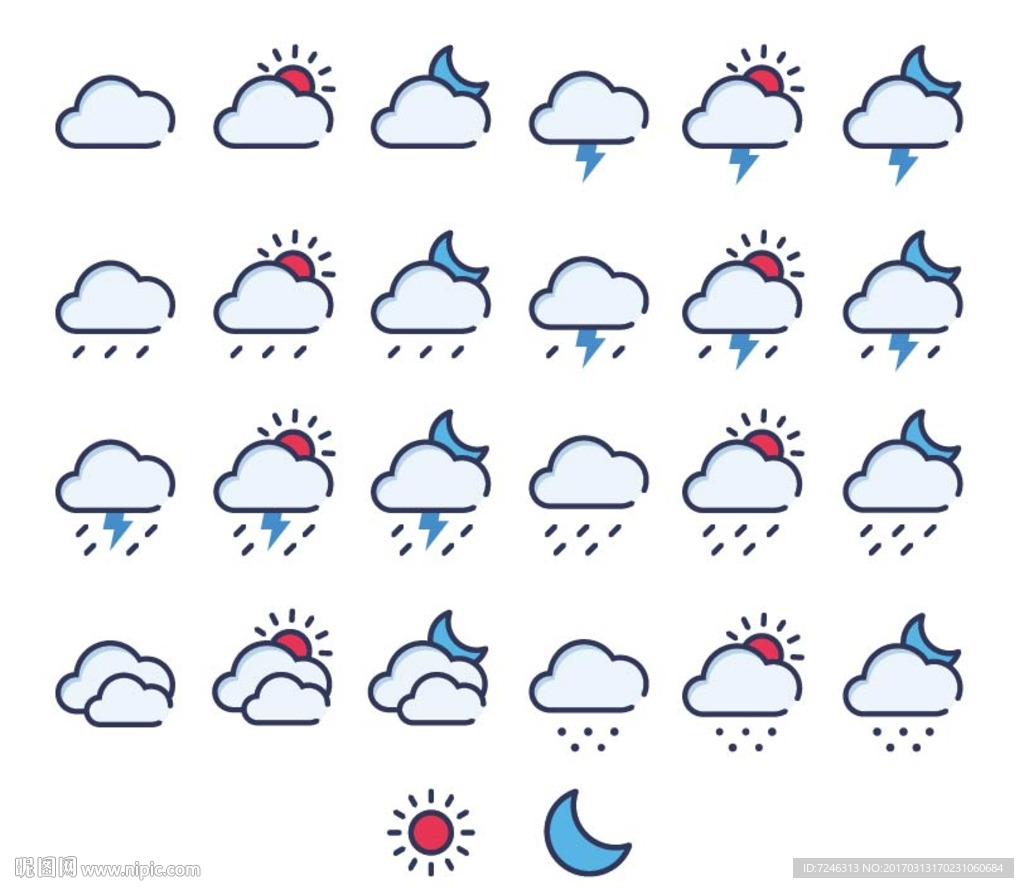 天气图标_Icons