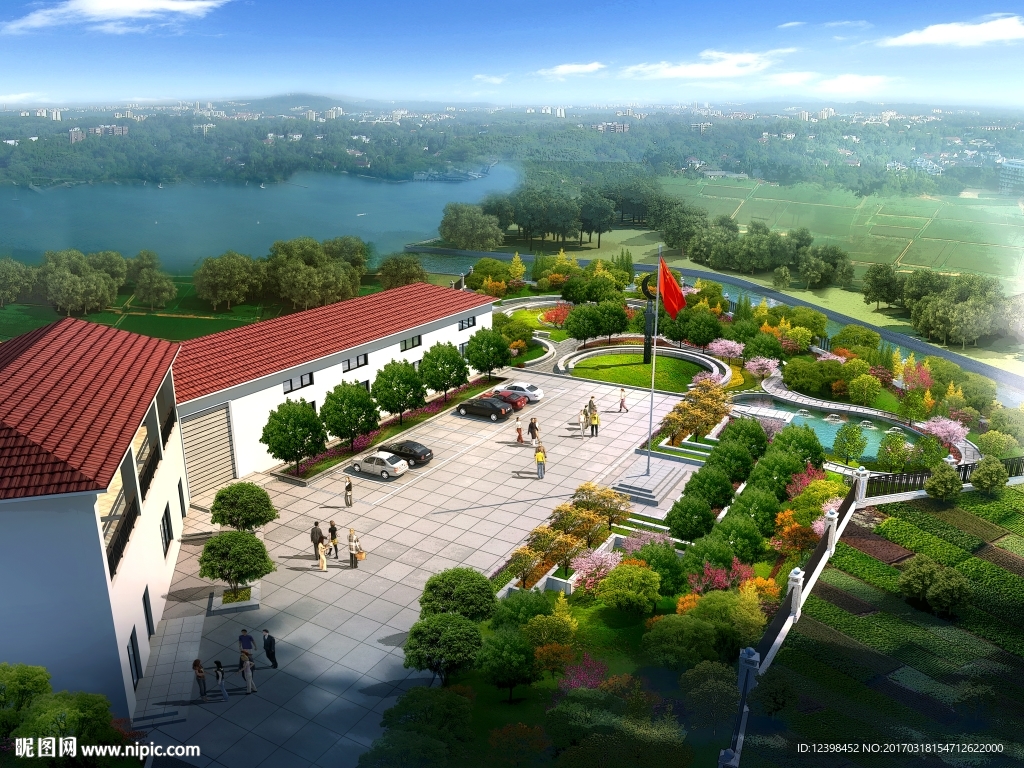 水泵站景观设计效果