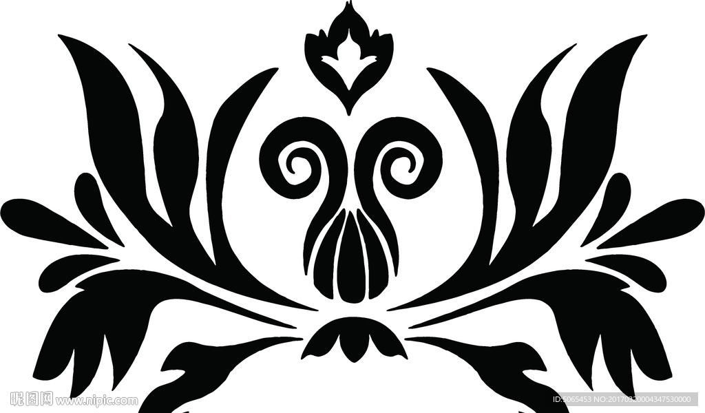 欧式矢量图花纹