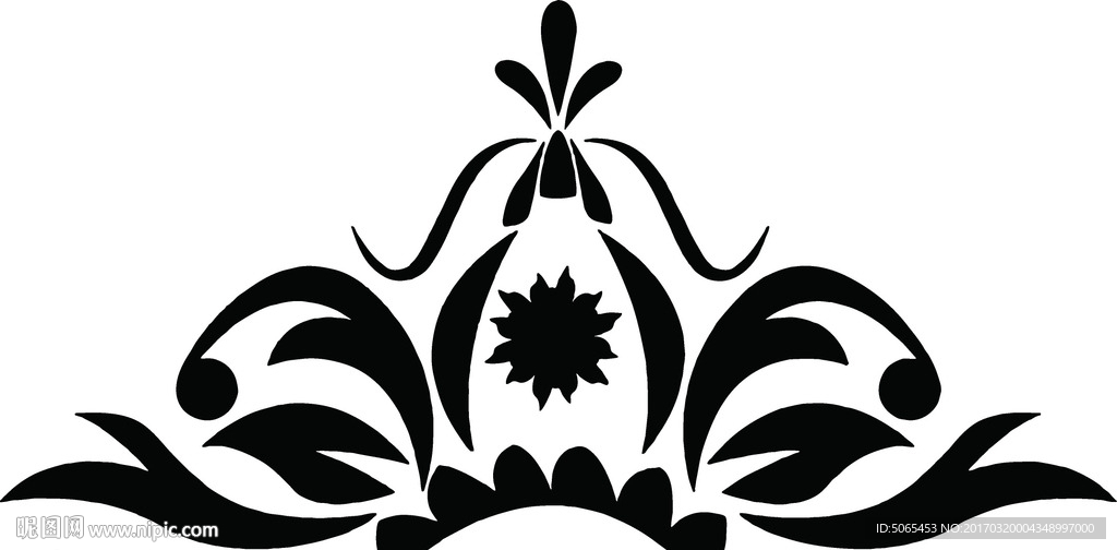 欧式矢量图花纹