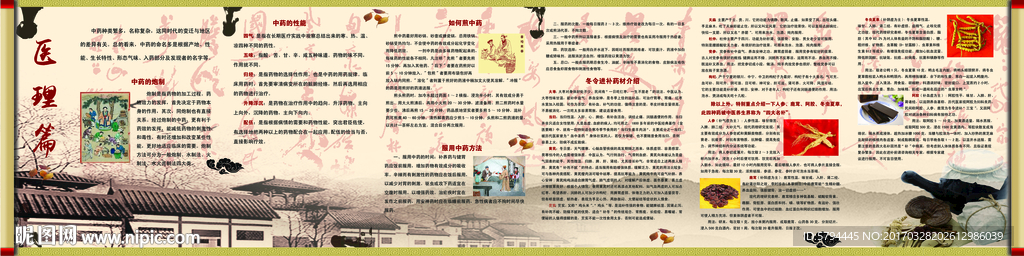 中医文化长廊中药篇