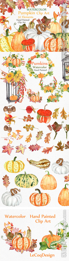 手绘水彩插画DIY