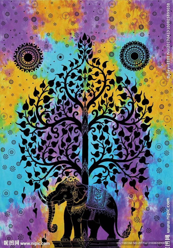 挂毯地毯沙滩巾图案图片