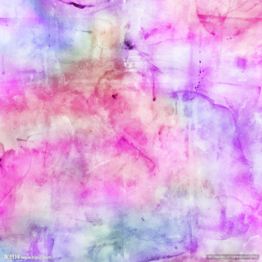 水彩 手绘 小清新 笔刷 底纹