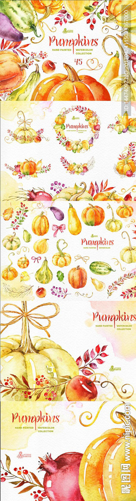 手绘水彩插画DIY