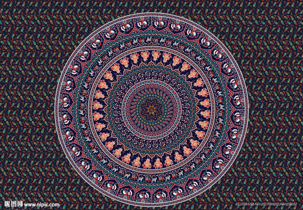 挂毯地毯沙滩巾图案图片