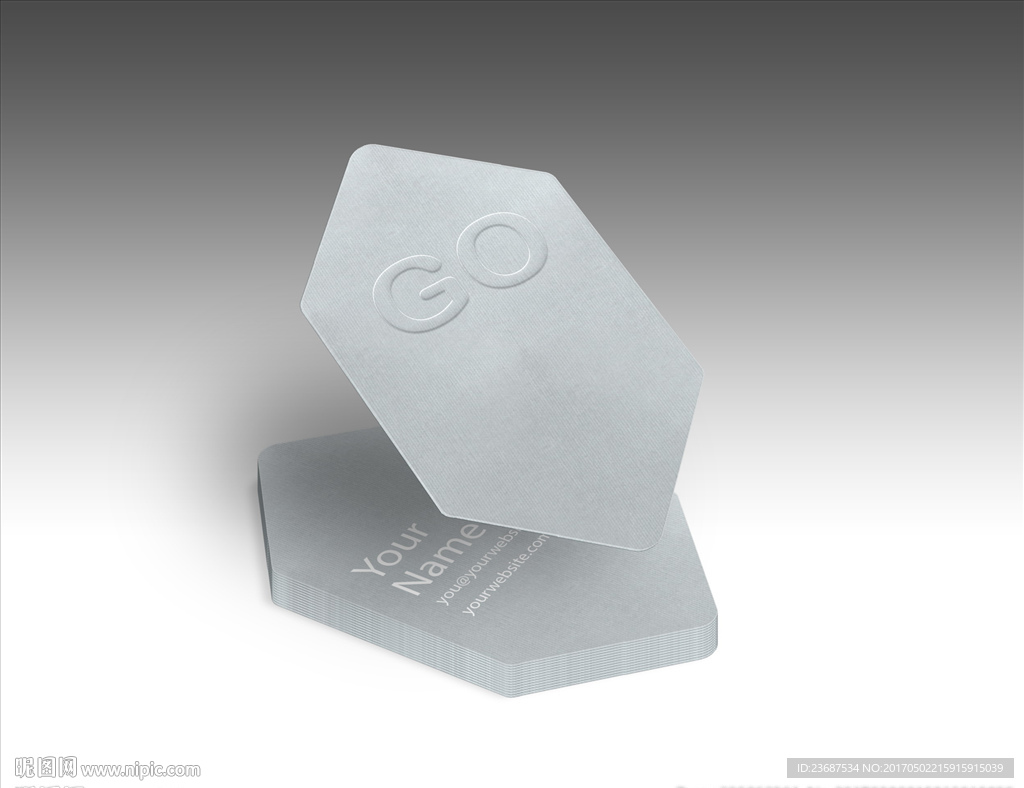 VI样机名片贴图