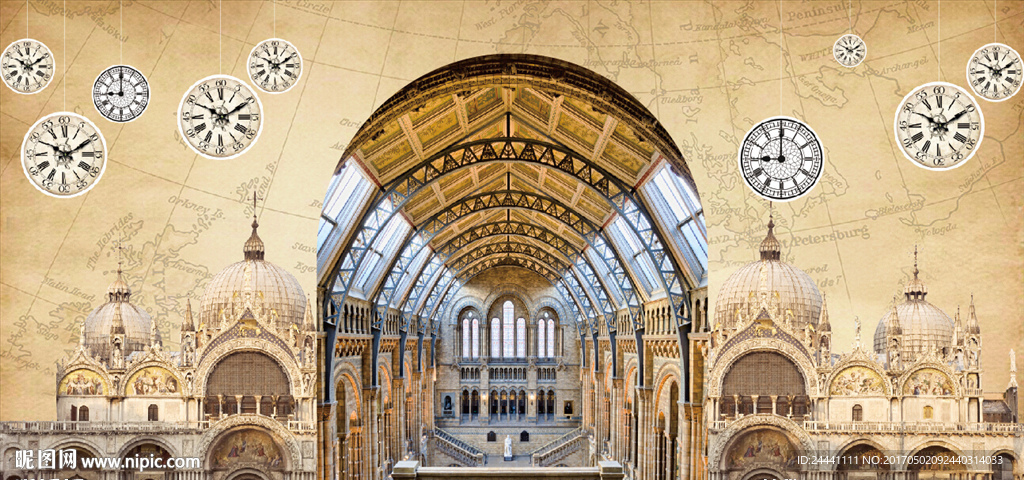 意大利 欧洲 3D效果