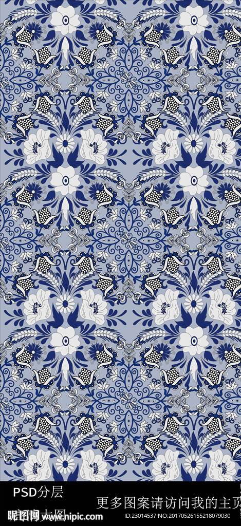 花卉植物壁纸图案