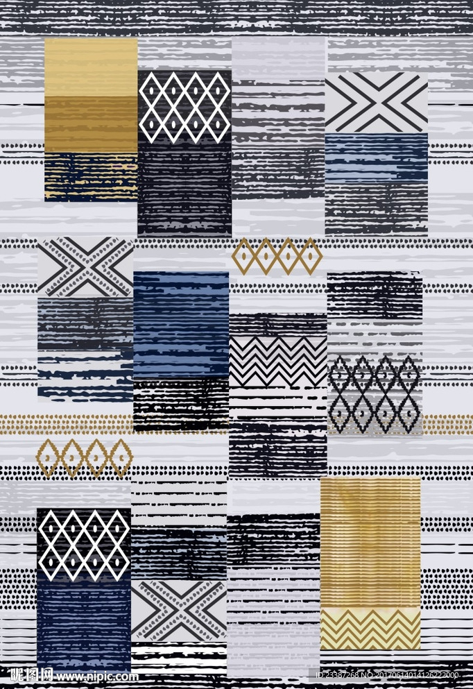 欧式地毯图案地毯印花图片