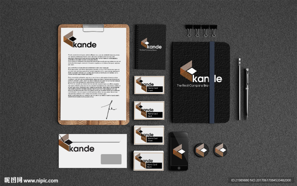 公司单位VI样机贴图