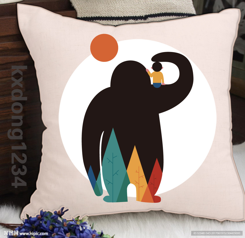 现代北欧客厅家居抱枕