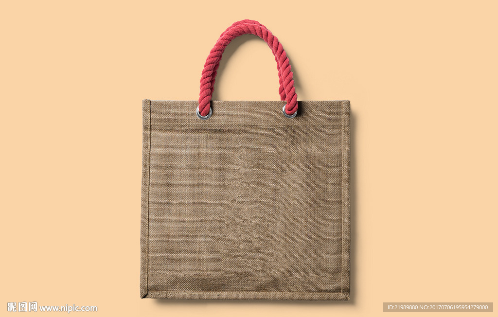 棉麻手提袋机样