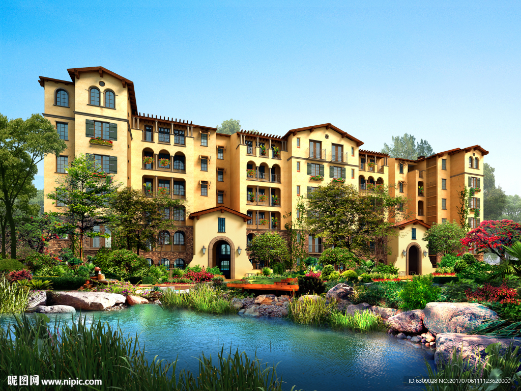 西班牙风格洋房