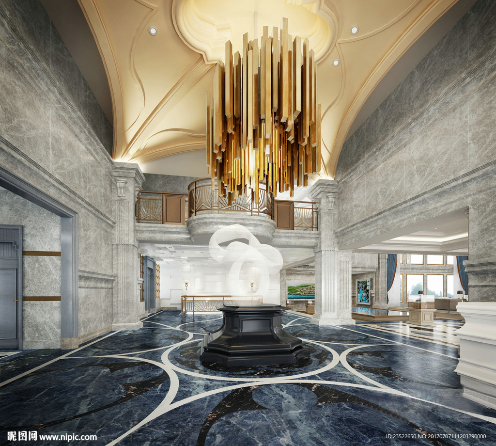 售楼中心 大堂雕塑