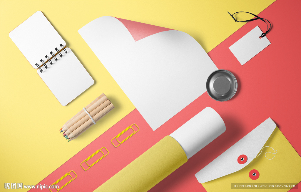 美术用品色彩样机