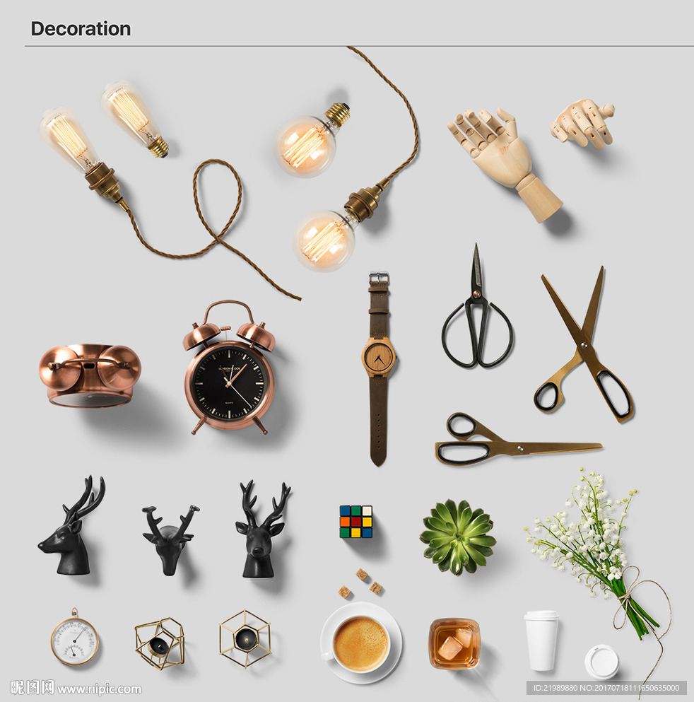 服装系列用品配饰样机