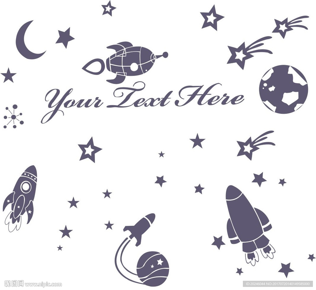 航天器星球宇宙飞船太空火箭