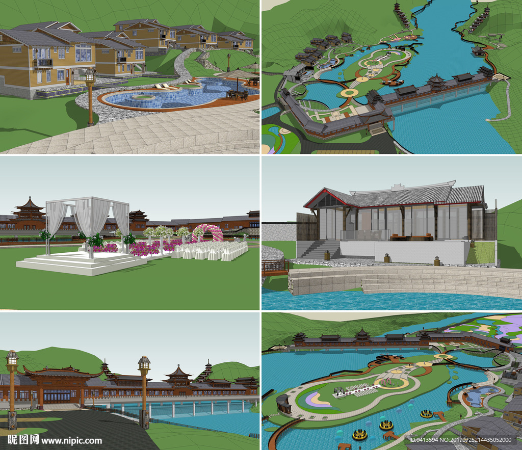 山水度假旅游区