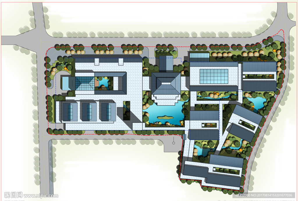 彩色总平面图11