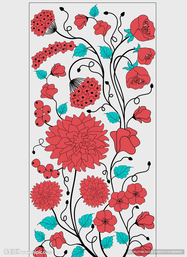 玄关背景墙壁纸图案