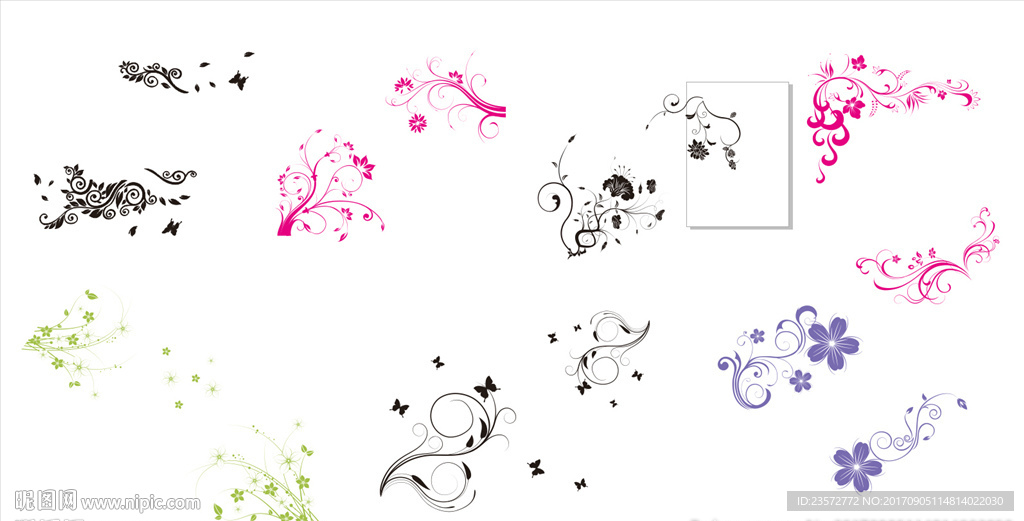 好看的硅藻泥对角花