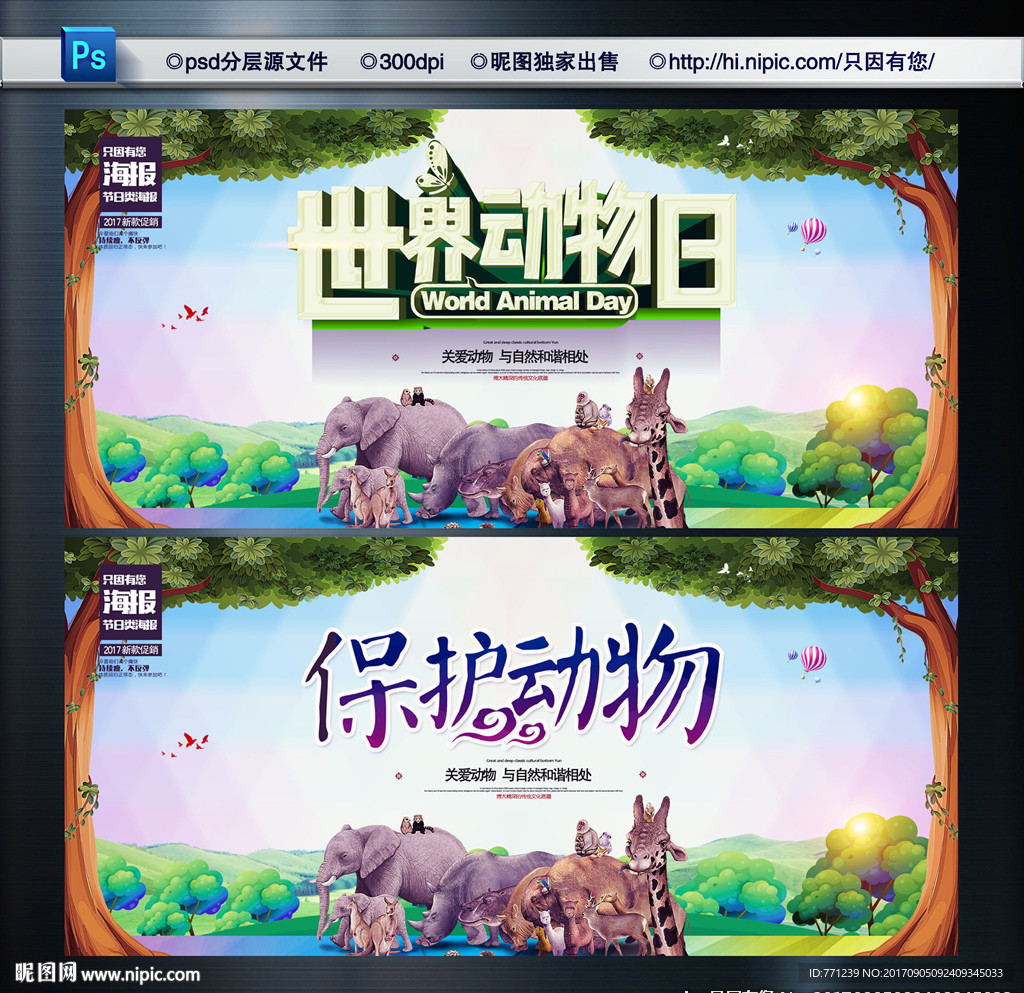 世界动物日 保护动物
