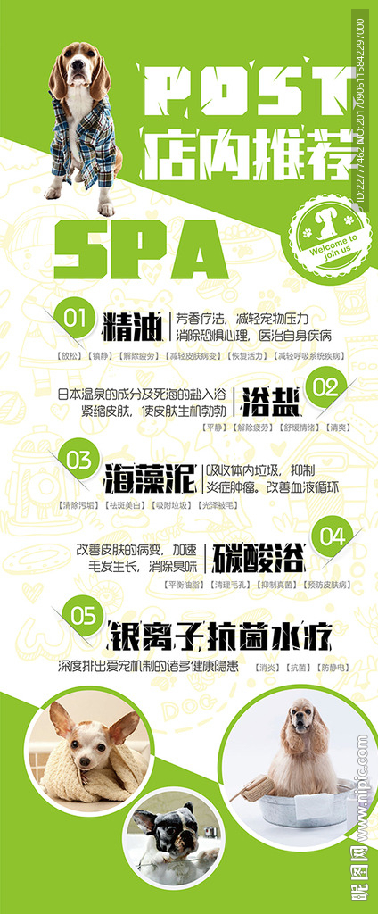 宠物店产品介绍展架易拉宝