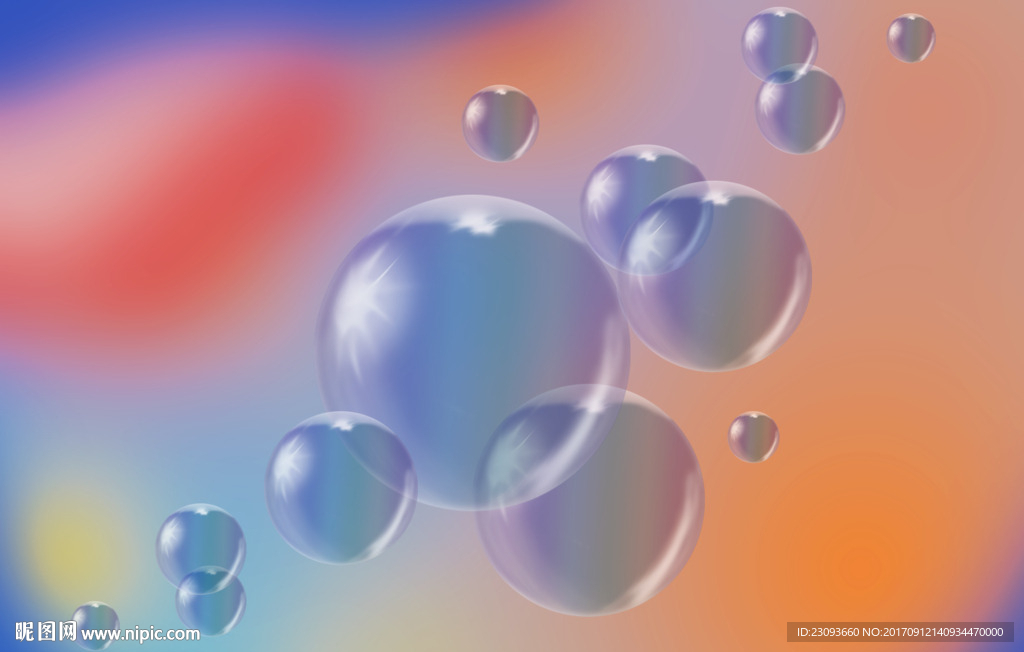 多彩泡泡