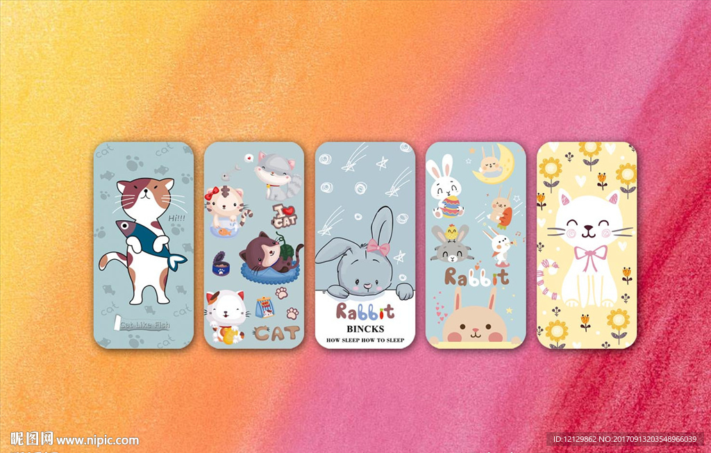 猫咪手机壳图案