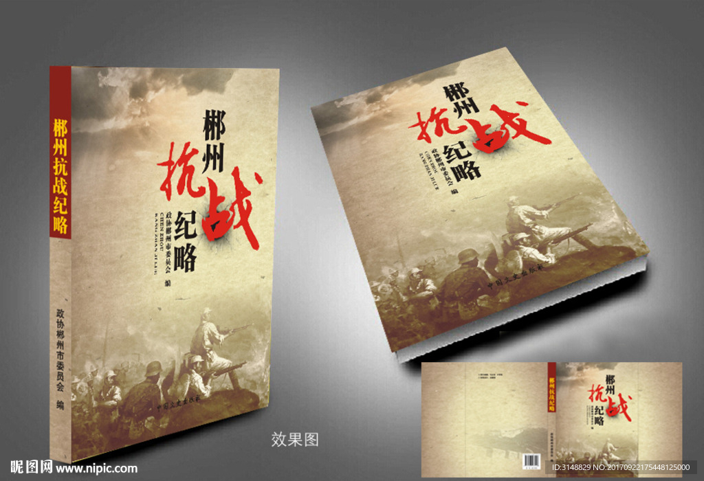 郴州抗日记略封面