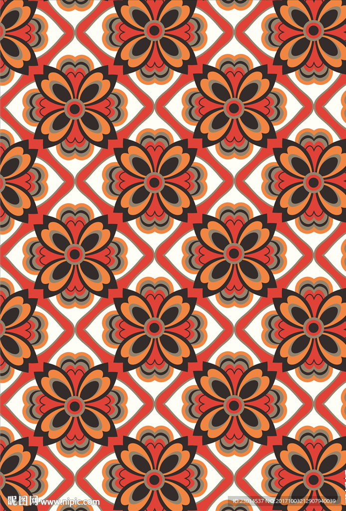 民族传统花纹图案