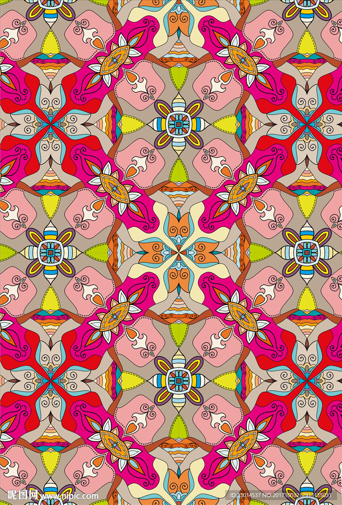 民族传统花纹图案