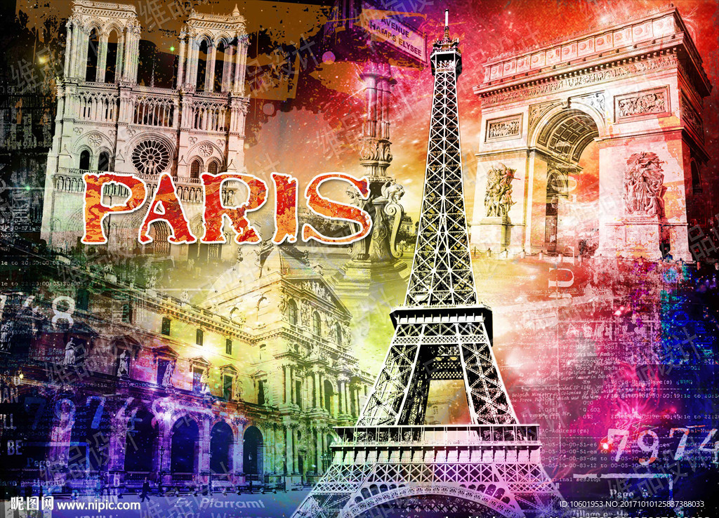 欧美风格装饰画