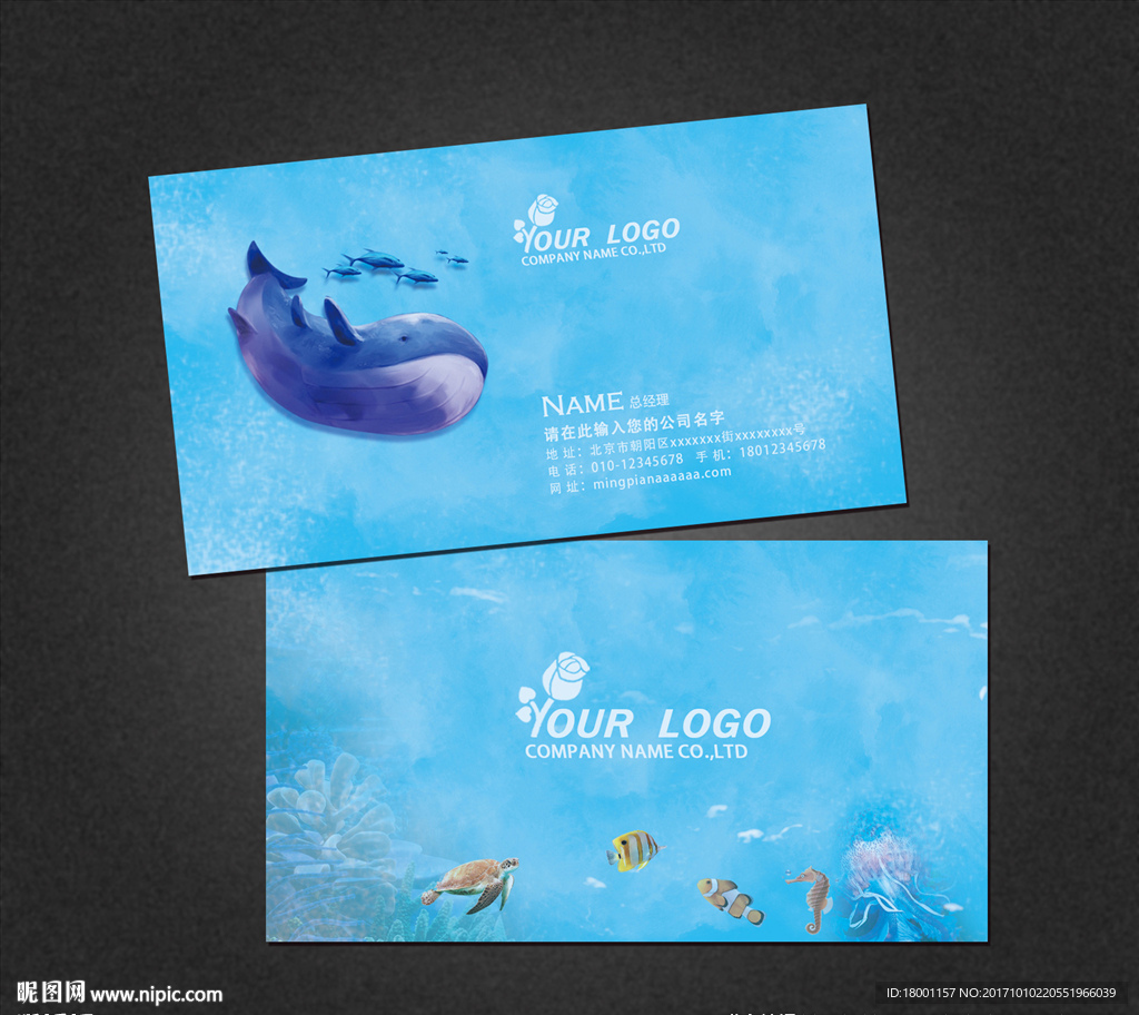 海洋馆名片