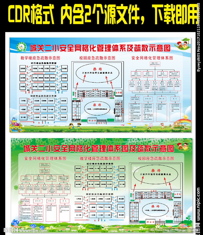 网格化管理示意图