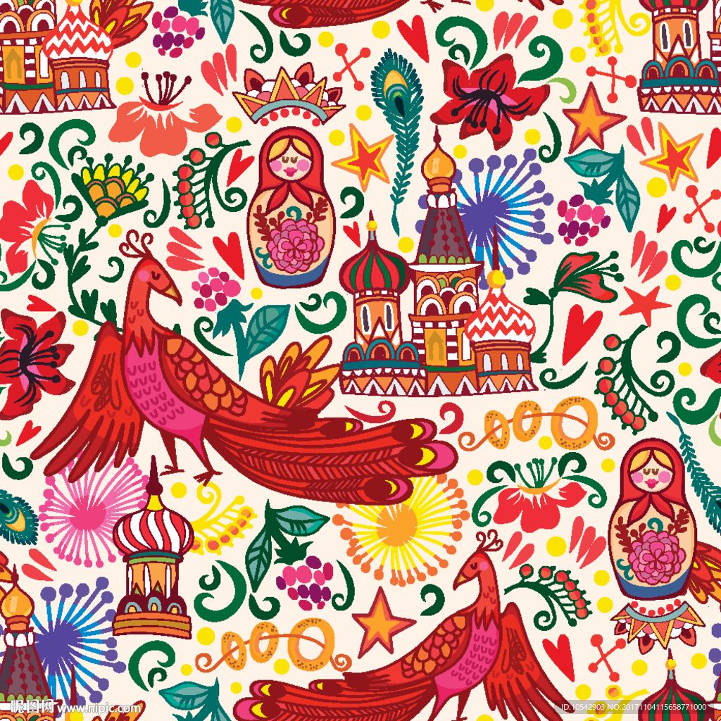 俄罗斯矢量文化元素