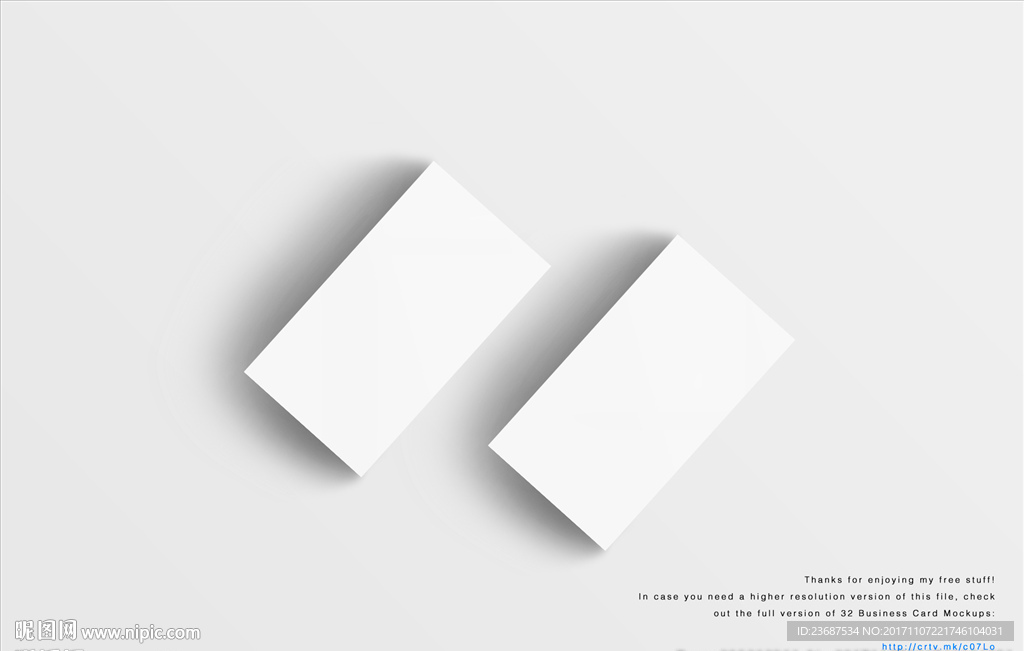 VI样机名片贴图智能贴图模