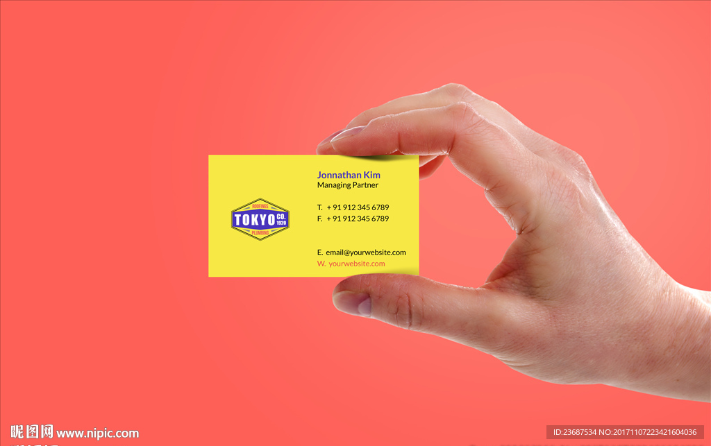 VI样机名片贴图智能贴图模