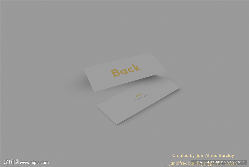 VI样机名片贴图智能贴图模