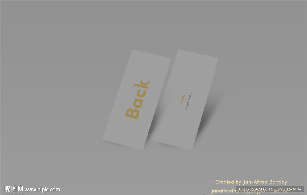 VI样机名片贴图智能贴图模