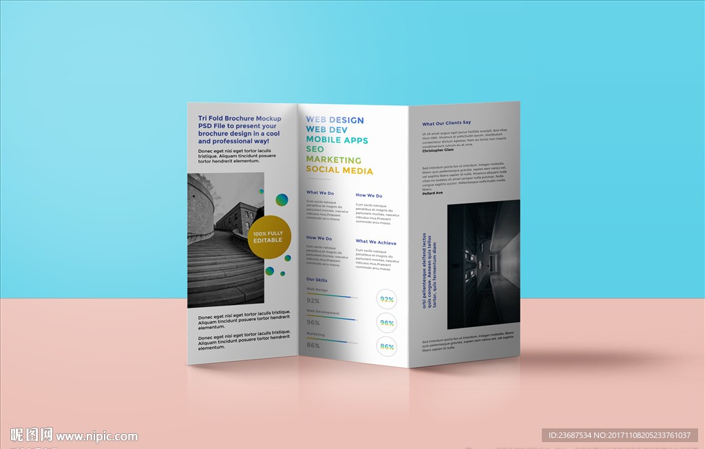 VI样机智能贴图模版效果图