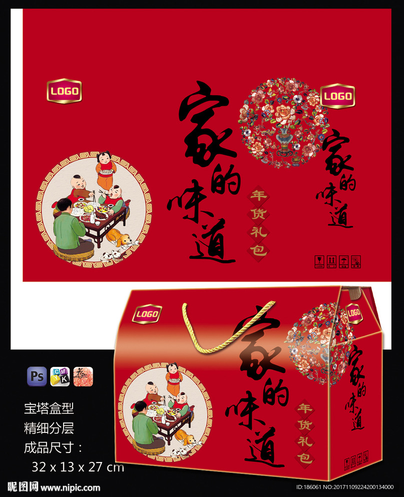 年货礼盒（展开图）