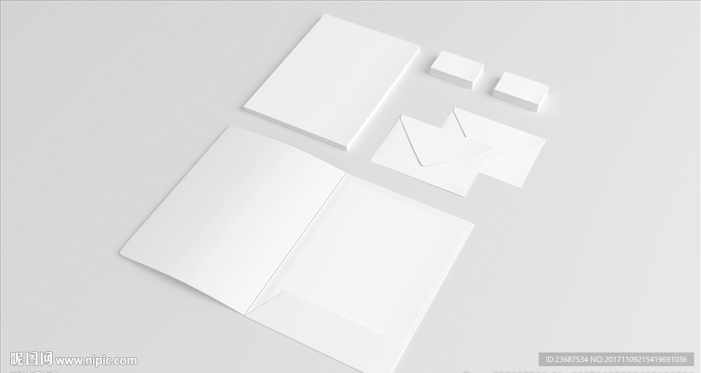 VI样机智能贴图模版效果图