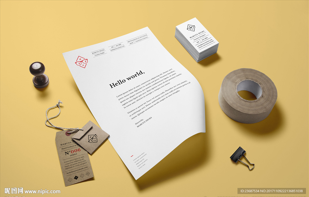 VI样机智能贴图模版效果图