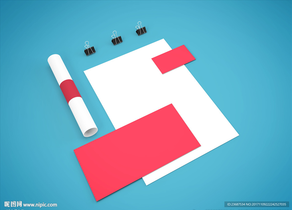 VI样机智能贴图模版效果图